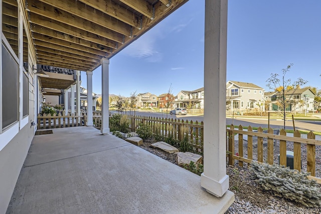 128 E Douglas St, Superior, CO 80027 - view of patio featuring a residential view
