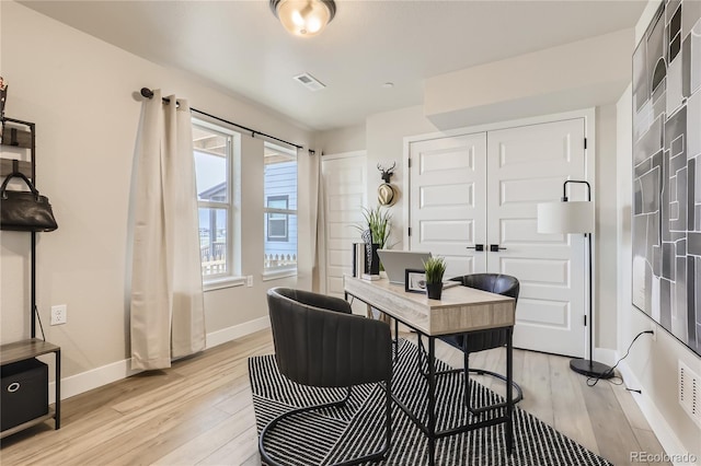 128 E Douglas St, Superior, CO 80027 - home office featuring light wood finished floors and baseboards