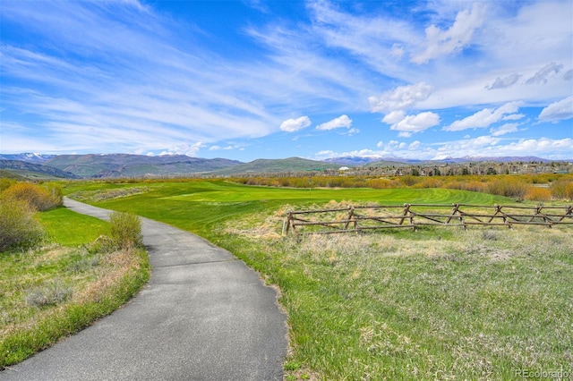 701 Saddle Ridge Cir, Granby, CO 80446 - view of mountain background featuring rural landscape