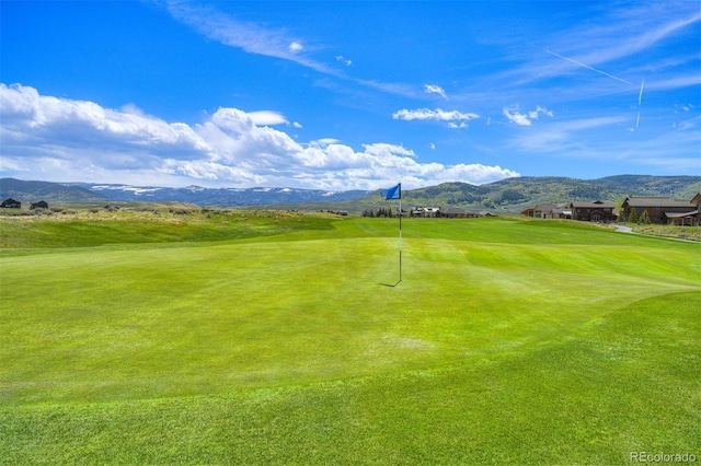 701 Saddle Ridge Cir, Granby, CO 80446 - view of home's community featuring a mountain view and view of golf course