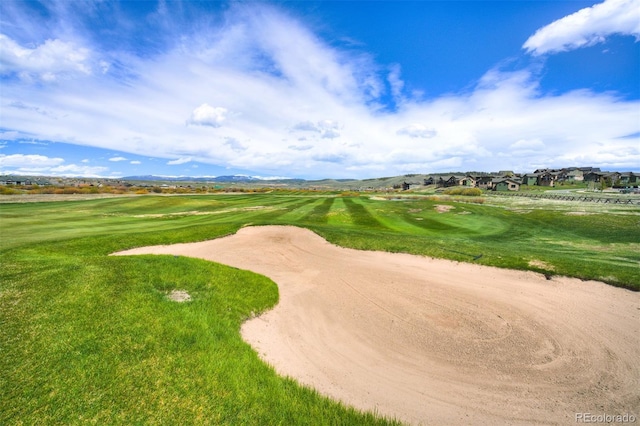 701 Saddle Ridge Cir, Granby, CO 80446 - view of property's community with view of golf course and a yard