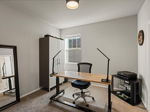 27110 E Fremont Pl, Aurora, CO 80016 - carpeted office featuring baseboards