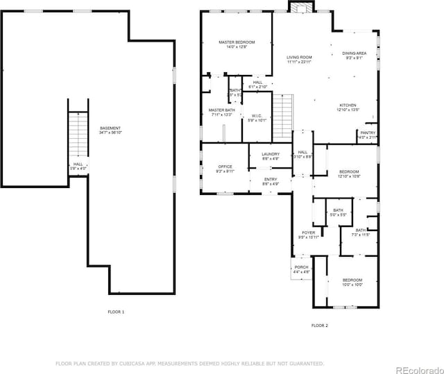 27110 E Fremont Pl, Aurora, CO 80016 - property floor plan