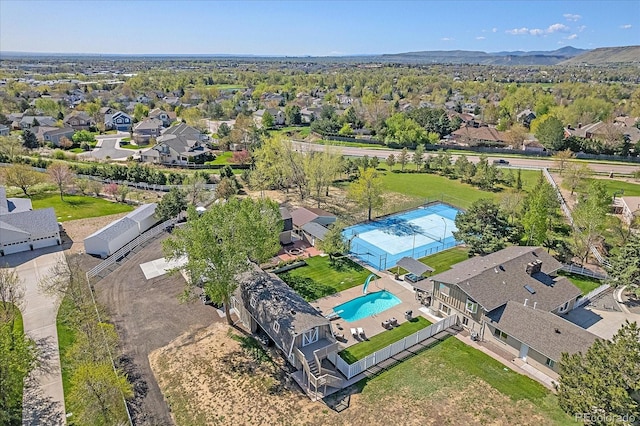 view of birds eye view of property