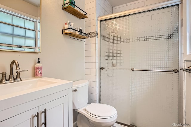 6494 W 85th Ave, Arvada, CO 80003 - bathroom featuring a shower stall and vanity