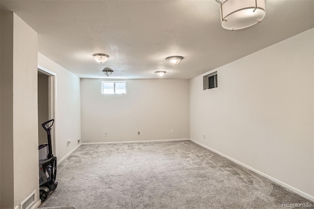 6494 W 85th Ave, Arvada, CO 80003 - below grade area with carpet flooring and a textured ceiling