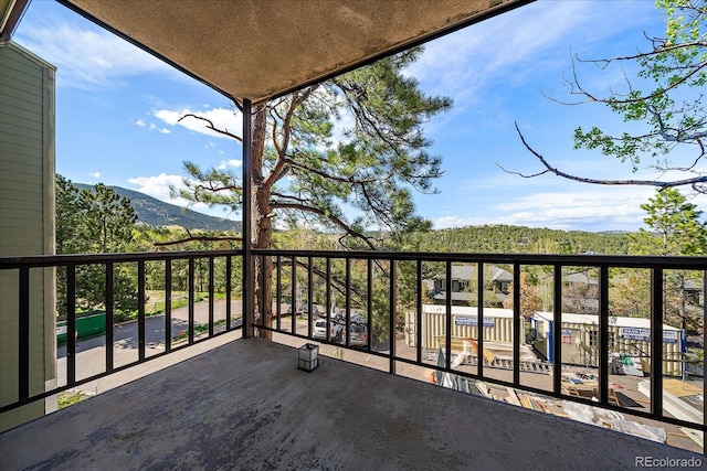 31270 John Wallace Rd Unit 310, Evergreen, CO 80439 - balcony featuring a mountain view