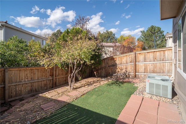 view of yard featuring a patio area