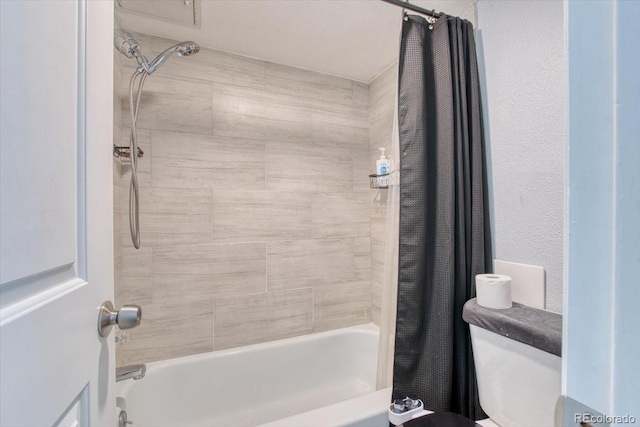5300 E Cherry Creek S Drive 804, Denver, CO 80246 - bathroom featuring shower / tub combo and toilet