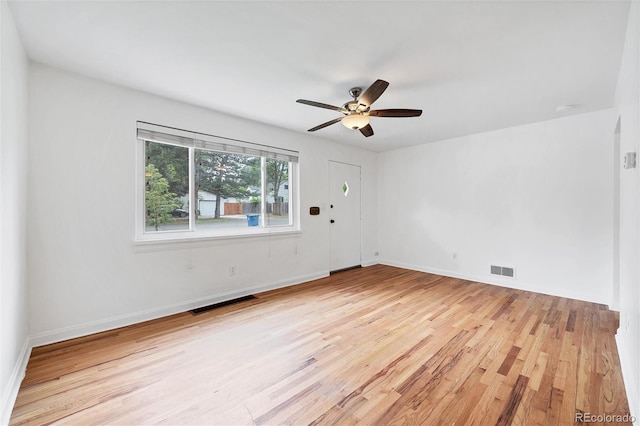 6765 W 33rd Ave, Wheat Ridge, CO 80033 - spare room with wood finished floors and ceiling fan