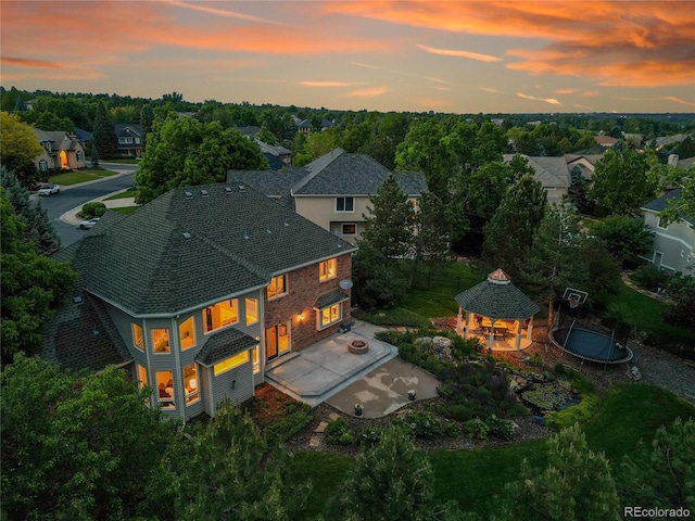7472 S Utica St, Littleton, CO 80128 - aerial perspective of suburban area