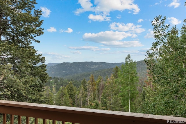 32462 Lodgepole Dr, Evergreen, CO 80439 - view of mountain background featuring a forest