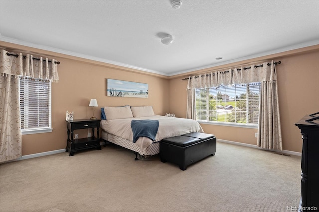 16896 E Maplewood Dr, Aurora, CO 80016 - bedroom featuring light colored carpet and crown molding