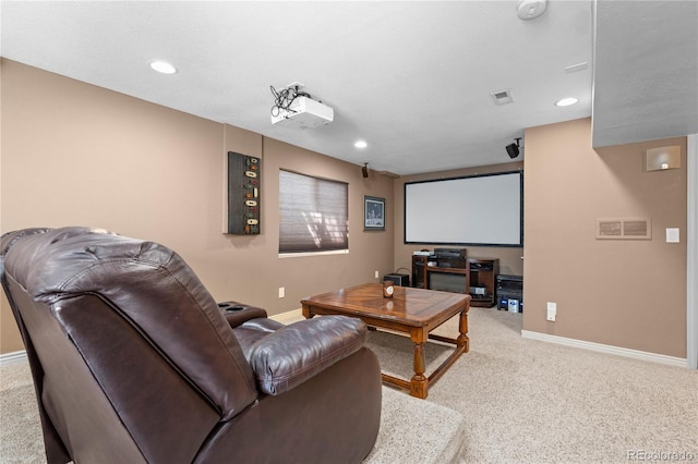 16896 E Maplewood Dr, Aurora, CO 80016 - home theater with recessed lighting and light carpet