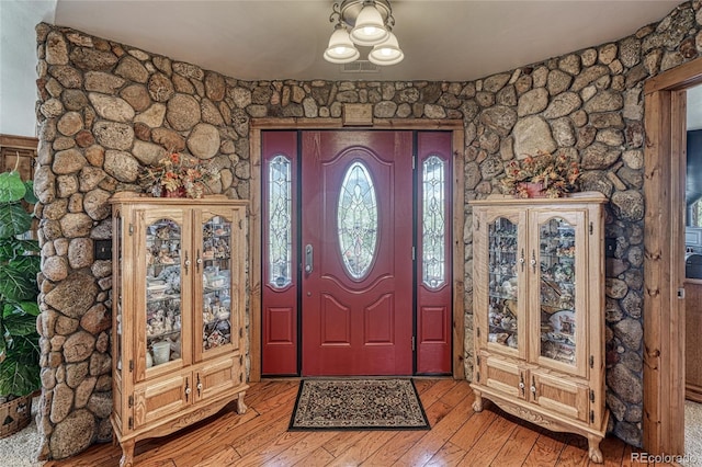 12850 County Road 261k, Nathrop, CO 81236 - entrance foyer featuring light wood finished floors