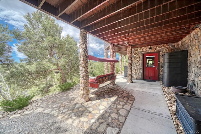 12850 County Road 261k, Nathrop, CO 81236 - view of patio