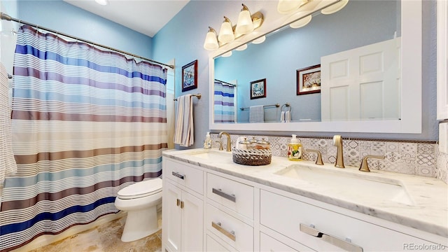 1246 Highland Pl, Erie, CO 80516 - full bath with double vanity and curtained shower