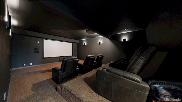 1246 Highland Pl, Erie, CO 80516 - cinema featuring carpet floors
