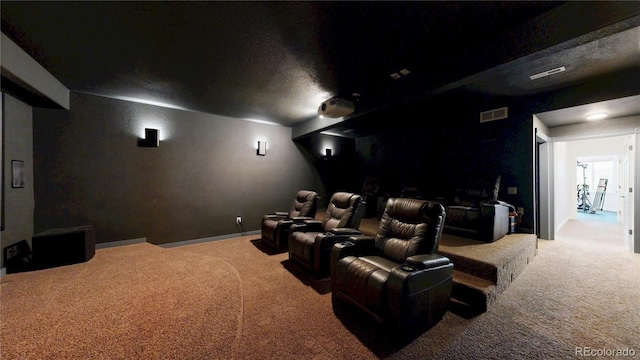 1246 Highland Pl, Erie, CO 80516 - home theater featuring carpet floors and baseboards