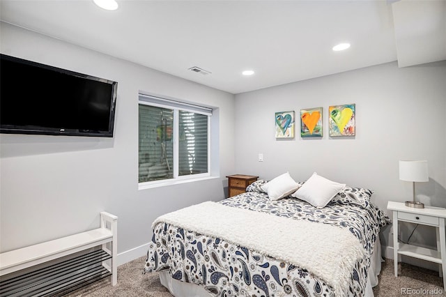 9673 Pinebrook St, Highlands Ranch, CO 80130 - carpeted bedroom featuring recessed lighting and baseboards
