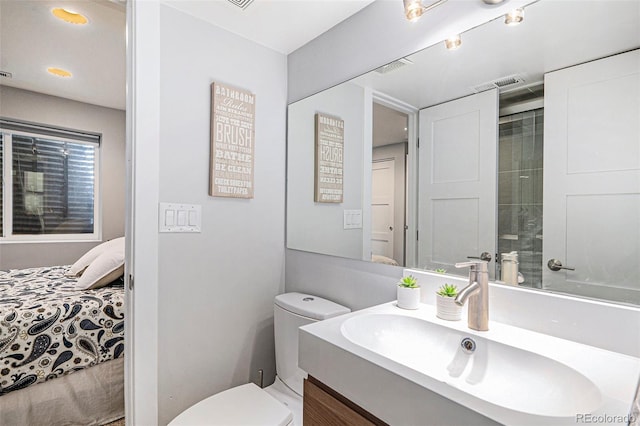 9673 Pinebrook St, Highlands Ranch, CO 80130 - full bathroom with connected bathroom, vanity, and toilet