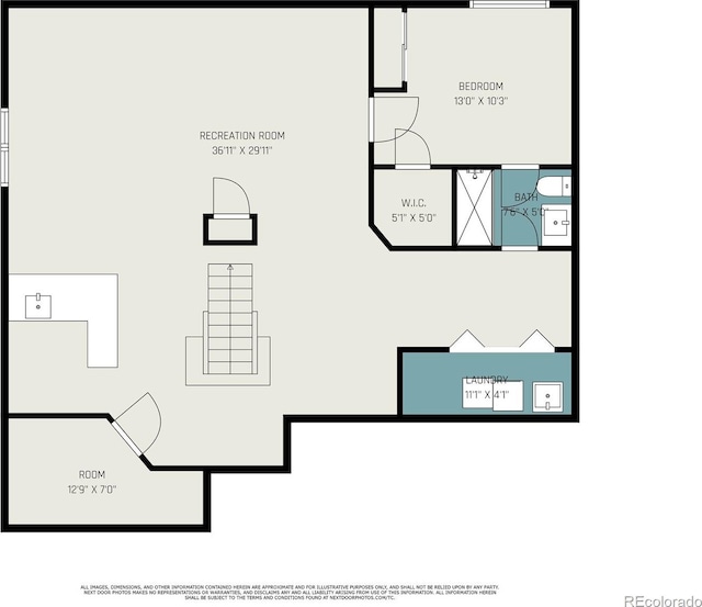 9673 Pinebrook St, Highlands Ranch, CO 80130 - room layout
