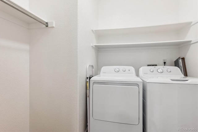 9692 W Coco Cir Unit 103, Littleton, CO 80128 - laundry room with separate washer and dryer