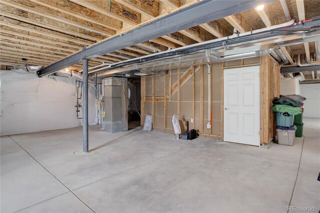 6330 Lythmore Grv, Colorado Springs, CO 80927 - unfinished below grade area featuring heating unit