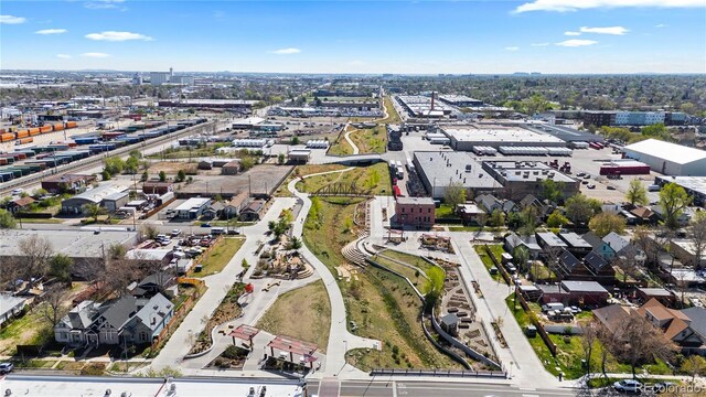 3725 N Franklin St, Denver, CO 80205 - birds eye view of property