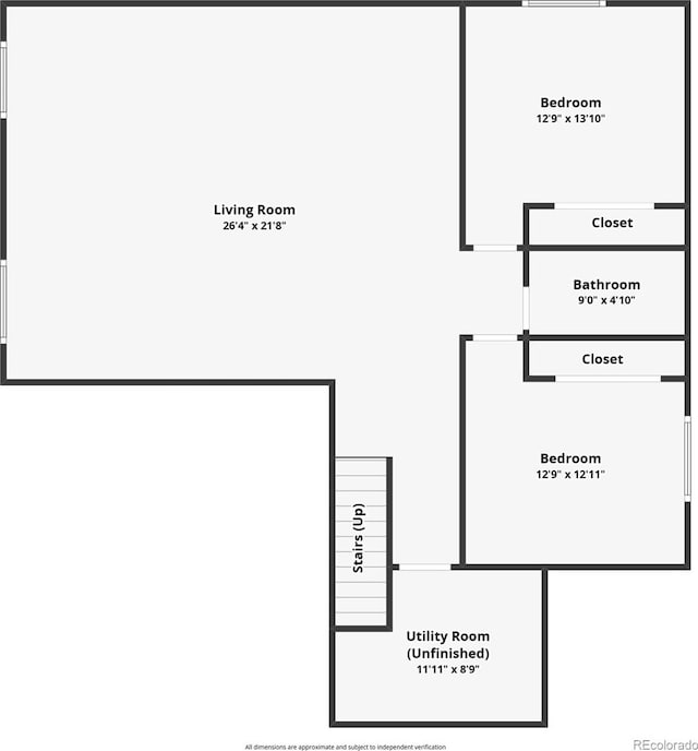 3485 S Clermont St, Denver, CO 80222 - view of room layout