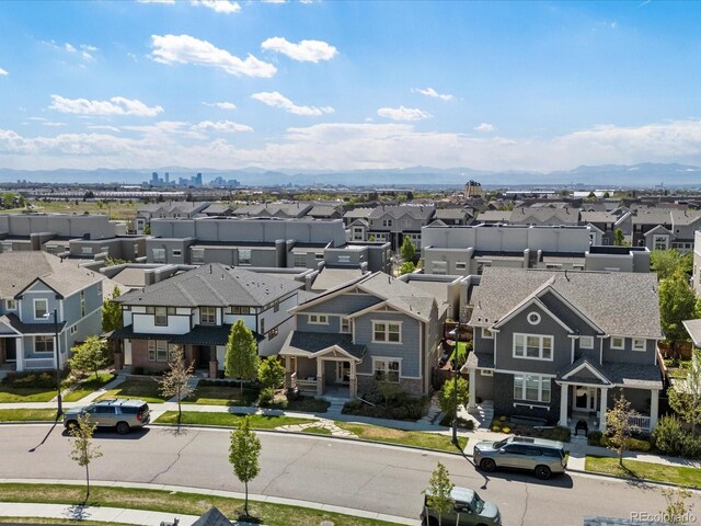5439 Verbena St, Denver, CO 80238 - aerial view of residential area