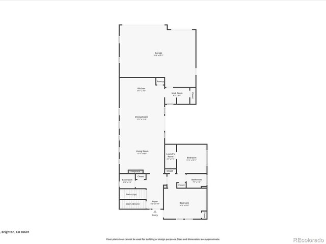 5439 Verbena St, Denver, CO 80238 - room layout
