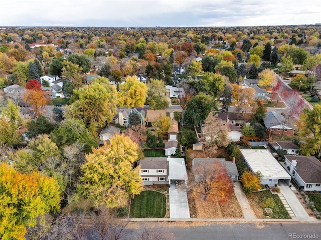 aerial view