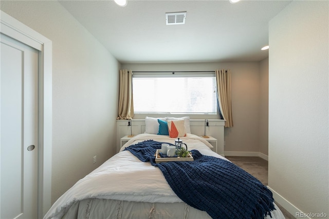 1355 Zenobia St, Denver, CO 80204 - bedroom featuring baseboards, recessed lighting, and carpet flooring