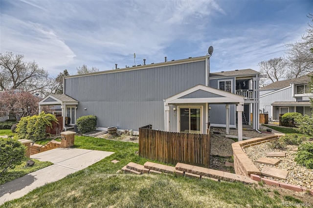 view of rear view of house