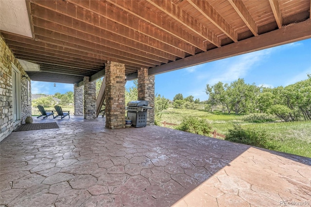 23965 E Kettle Pl, Aurora, CO 80016 - view of patio / terrace featuring grilling area