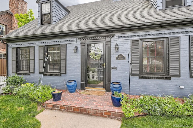 824 S Medea Way, Denver, CO 80209 - view of exterior entry featuring brick siding