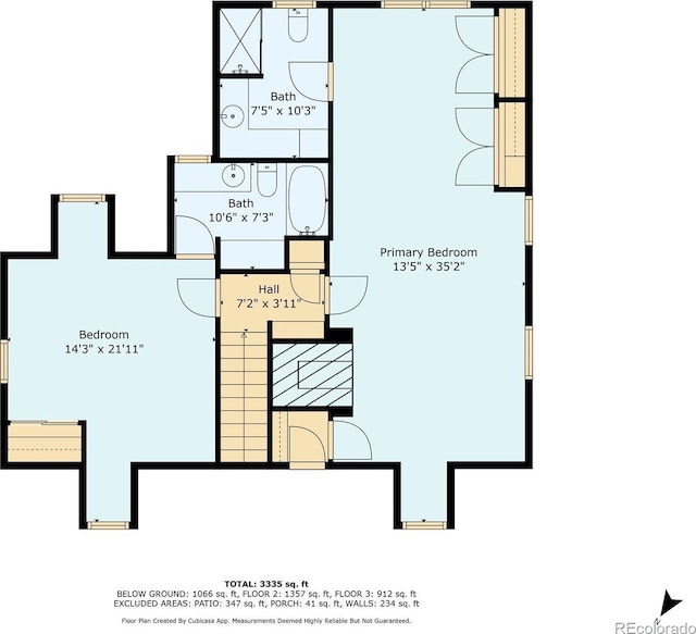 824 S Medea Way, Denver, CO 80209 - property floor plan