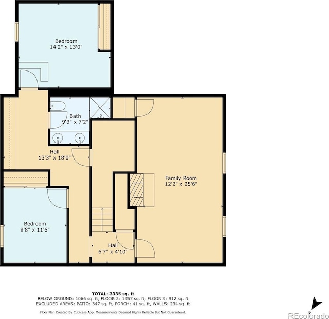 824 S Medea Way, Denver, CO 80209 - room layout