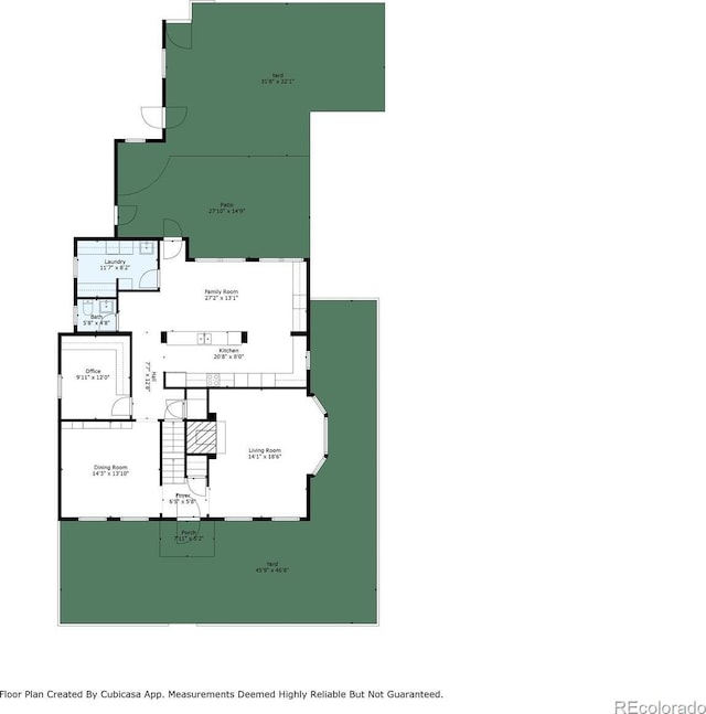 824 S Medea Way, Denver, CO 80209 - property floor plan