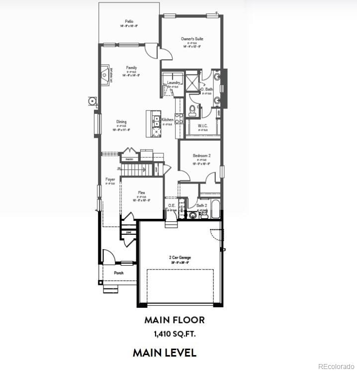 9085 Rifle St, Commerce City, CO 80022 - view of property floor plan