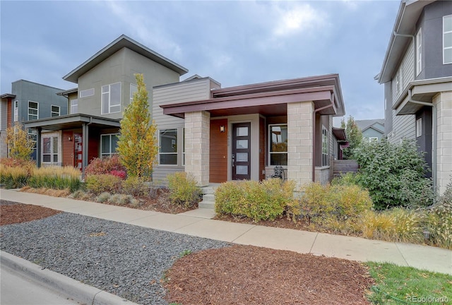 view of front of house