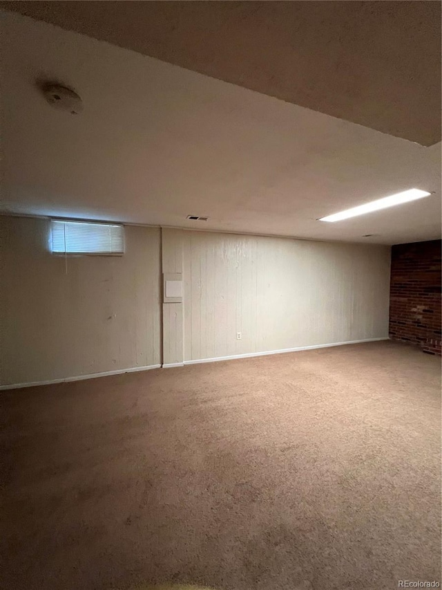 11812 E Alaska Ave, Aurora, CO 80012 - below grade area with carpet and baseboards