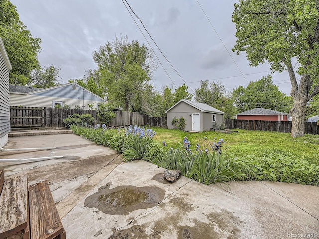 5339 S Windermere St, Littleton, CO 80120 - view of patio featuring an outbuilding