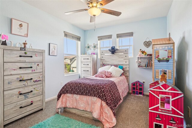 1846 Osprey Dr, Brighton, CO 80601 - carpeted bedroom featuring baseboards and a ceiling fan