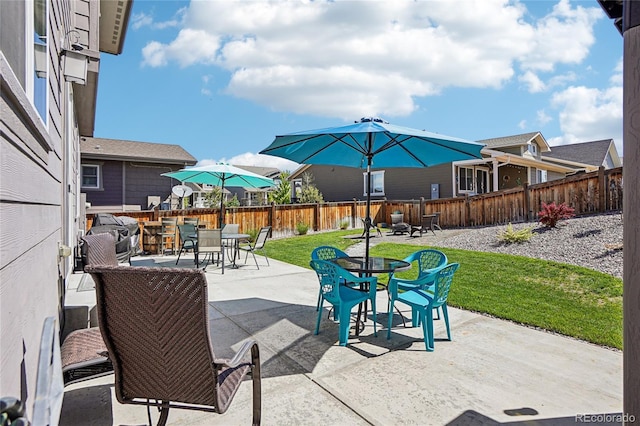 1846 Osprey Dr, Brighton, CO 80601 - view of patio / terrace featuring outdoor dining area