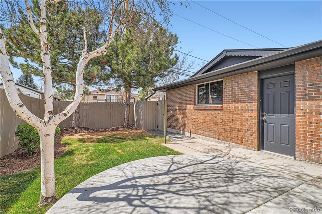 2065 Depew St, Edgewater, CO 80214 - view of yard featuring a patio area