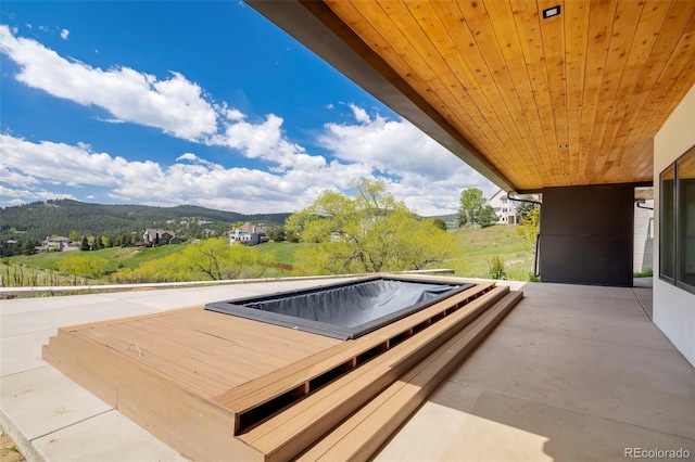 545 Strada Rossa Rd, Golden, CO 80401 - view of pool featuring a mountain view