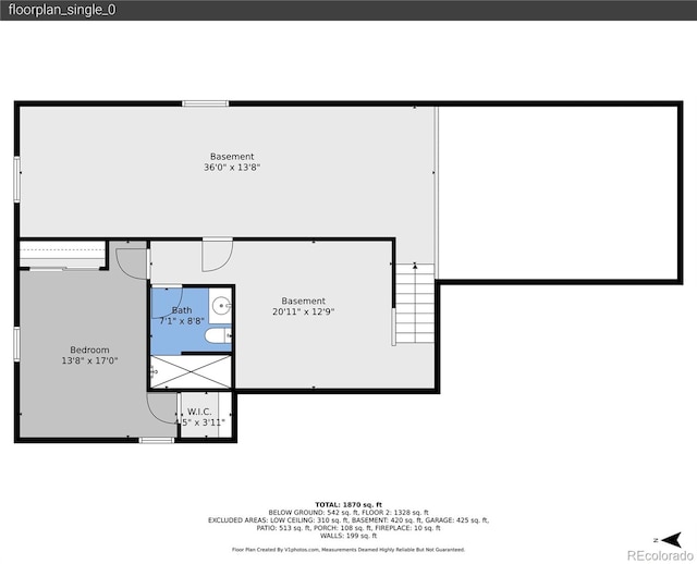 12348 Elizabeth Ct, Thornton, CO 80241 - home floor plan
