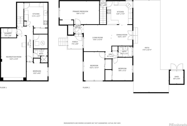 2042 Jamaica St, Aurora, CO 80010 - home floor plan